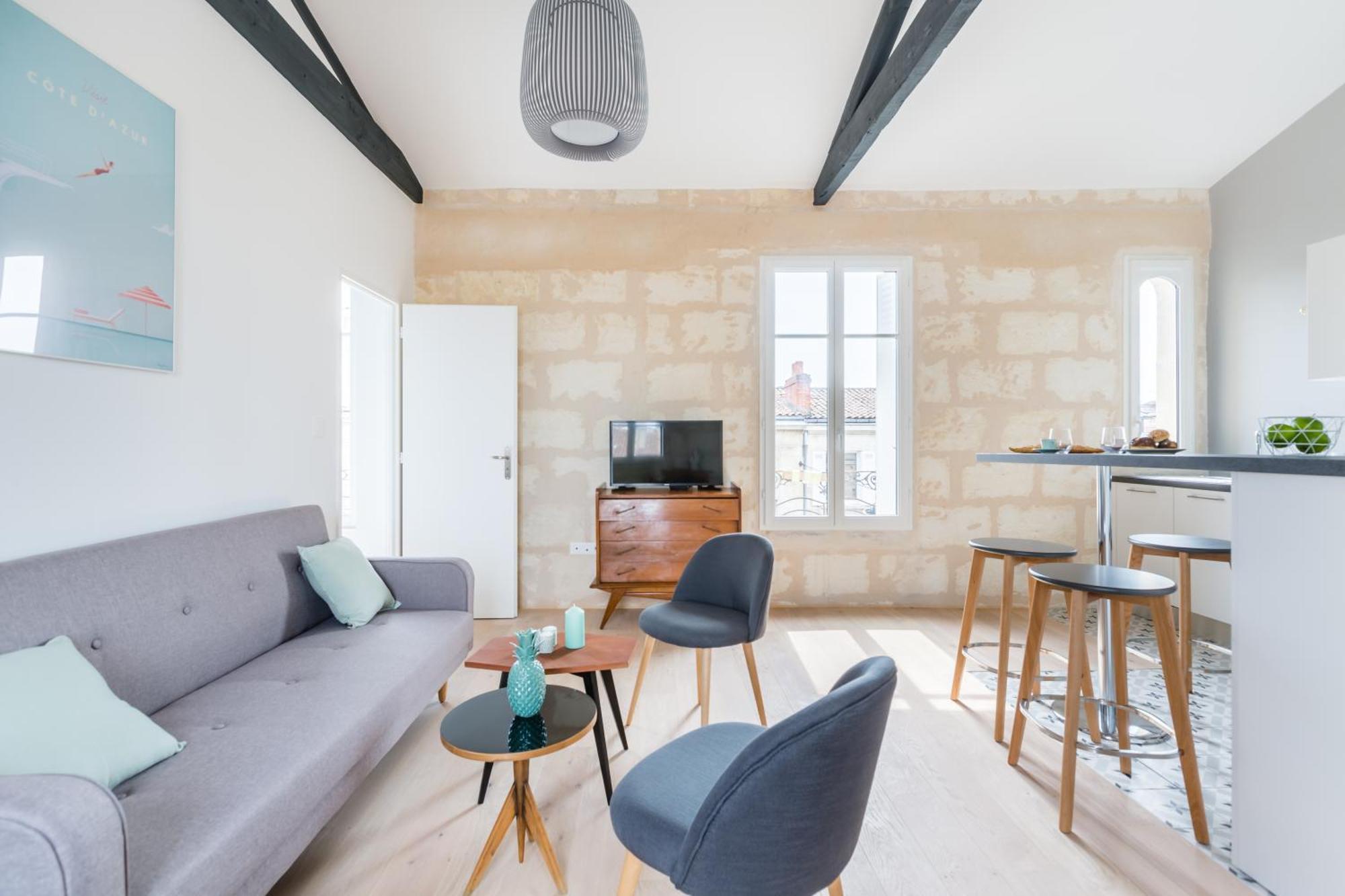 Magnifiques Appartements Climatises En Plein Coeur Des Chartrons Bordéus Exterior foto